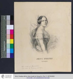 Johanna Schmidtgen : Opernsängerin