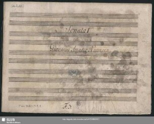 Sonatas - Mus.3480-T-1,1 : keyb - F