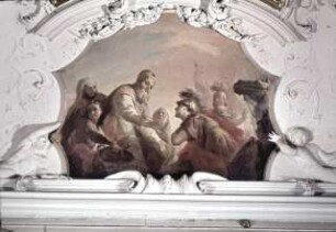 Alexander wirft sich vor Jaddus nieder