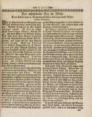 Der achtzehende Tag im Mertz