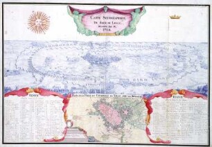 WHK 13 Spanischer Sukzessionskrieg 1701-1713 bis zum Frieden von Rastatt: Abbildung der Belagerung von Lille, 1708