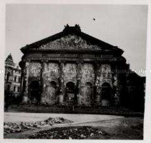 Berlin, Zerstörte Sankt-Hedwigs-Kathedrale, außen