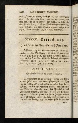 420-429, Jesus koemmt im Triumphe nach Jerusalem.