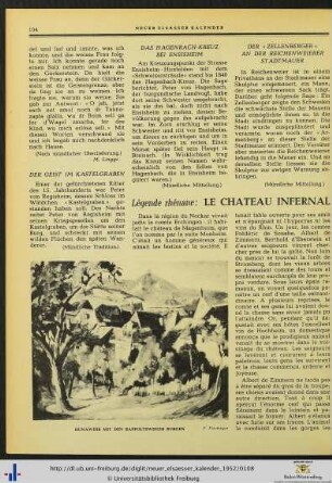 Légende rhénane: Le Château infernal.