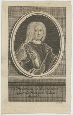 Bildnis des Christianus Ernestus