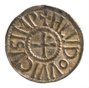 Münze, Denar, 819/822