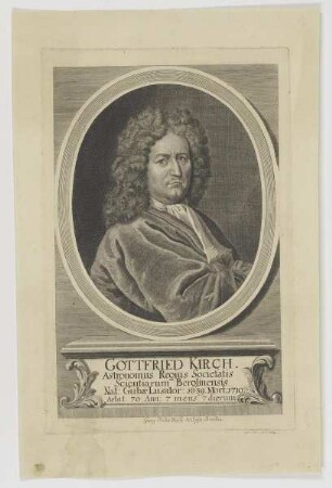 Bildnis des Gottfried Kirch
