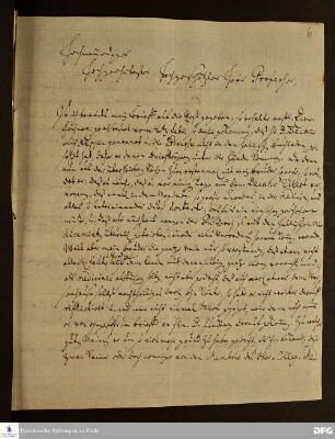 Brief von Johann Ulrich Christian Köppen an [August Hermann Francke].