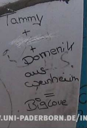 Tammy + + Domenik aus Weinheim = Big Love