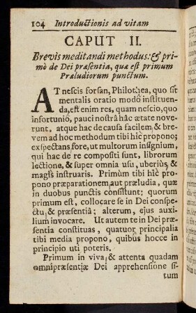 104-112, Caput II - IV