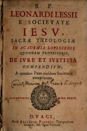 De iure et iustitia compendium
