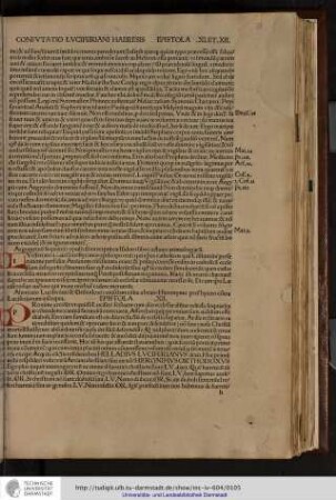 Proxime accidit ut quidam Luciferi sectator cum alio ecclesiae alumno odiosa loquacitate contendens...