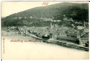 Heidelberg vom Philosophenweg
