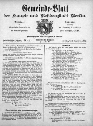 1891,44: No. 44, 1. November 1891