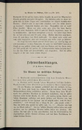 11-57, Lehrverhandlungen