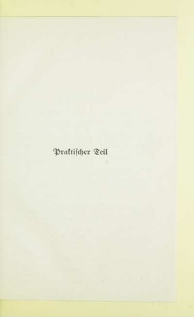 Praktischer Teil