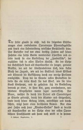 Die Vagabunden : Roman, 1. Band
