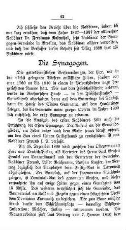 Die Synagogen