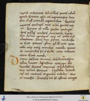 [83v - 93r] Remigius Autissiodorensis (?): Epistola ad episcopum quendam.