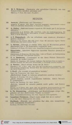 Medizin (Nr. 186-198)