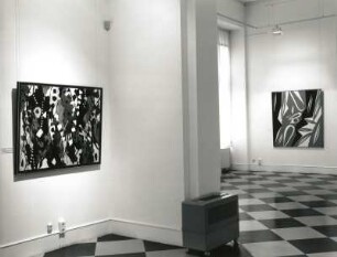Dresden. Ausstellung "Ernst Wilhelm Nay. 1902-1968" im Georgenbau des Residenzschlosses. Raumaufnahme