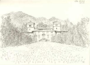 Villa Vescovo Gartenansicht