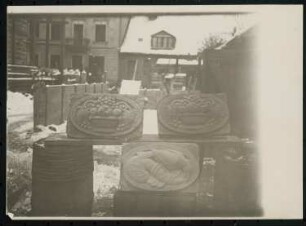 Reichsbank Schöningen: Bauschmuck