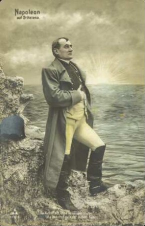 Napoleon auf St. Helena.