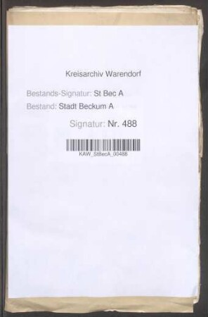 Quittungen abgelegter Obligationen über 82 Rt. des Grafen von Merfeldt, Drosten zu Wolbeck
