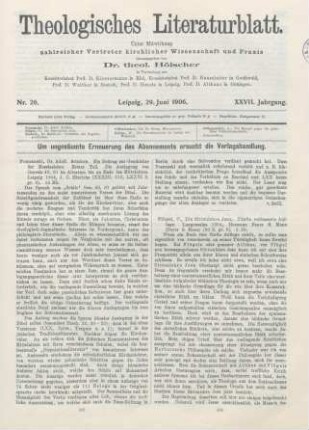 305-306 [Rezension] Posnanski, Adolf, Die Auslegung von Genesis 49,10 im Altertume bis zu Ende des Mittelalters