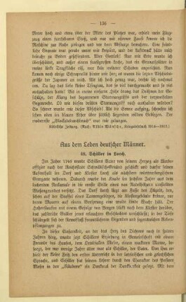 Aus dem Leben deutscher Männer