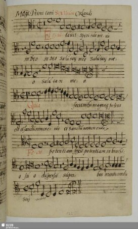 Lasso, Orlando di: Magnificat in 1.Ton (dorisch)