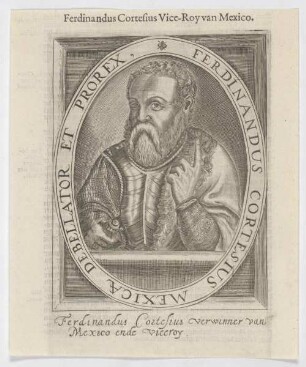 Bildnis des Ferdinandus Cortesius