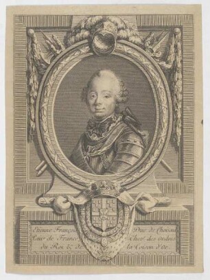 Bildnis des Etienne François de Choiseul