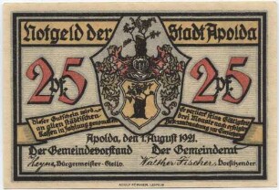 25 Pfennig