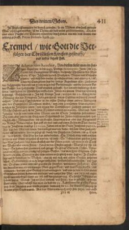 Exempel/ wie Gott die Verfolger der Christlichen Kirchen gestrafft/ ...