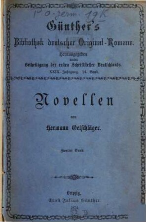 Novellen, 2