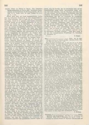 245-246 [Rezension] Jacobi, Franz, Das liebreiche Religionsgespräch zu Thorn 1645
