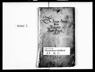 Hofbuch des Prinzen Xaver