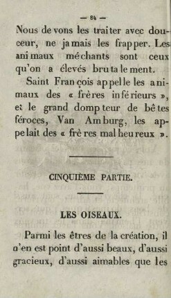 Cinquième partie