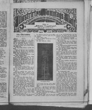 Illustriertes Sonntags-Blatt. 1901-1916