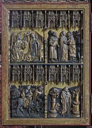 Linker Innenflügel — Szenen aus dem Neuen Testament