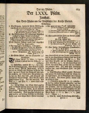 659-668, Der LXXX. Psalm