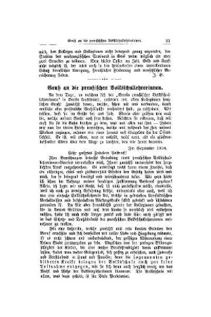 Gruß an die preußischen Volksschullehrerinnen