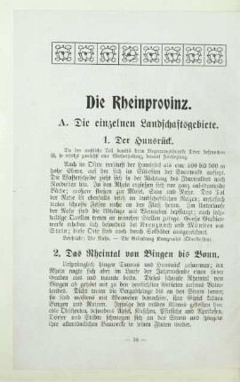 Die Rheinprovinz