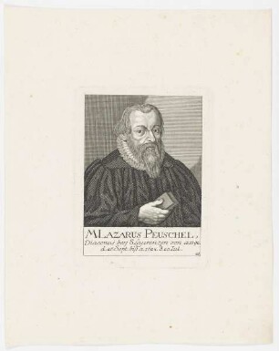 Bildnis des Lazarus Peuschel