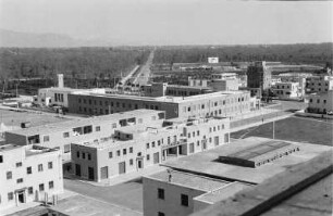 Stadtansicht : Blick über eine libysche Stadt
