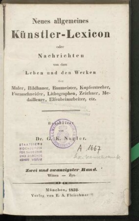 Bd. 22: Witsen - Zyx