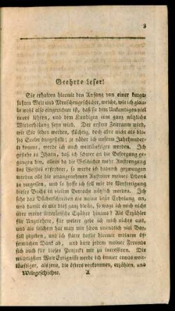Geehrte Leser!