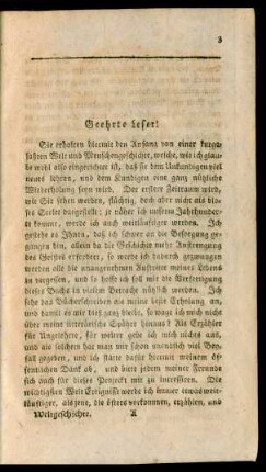 Geehrte Leser!